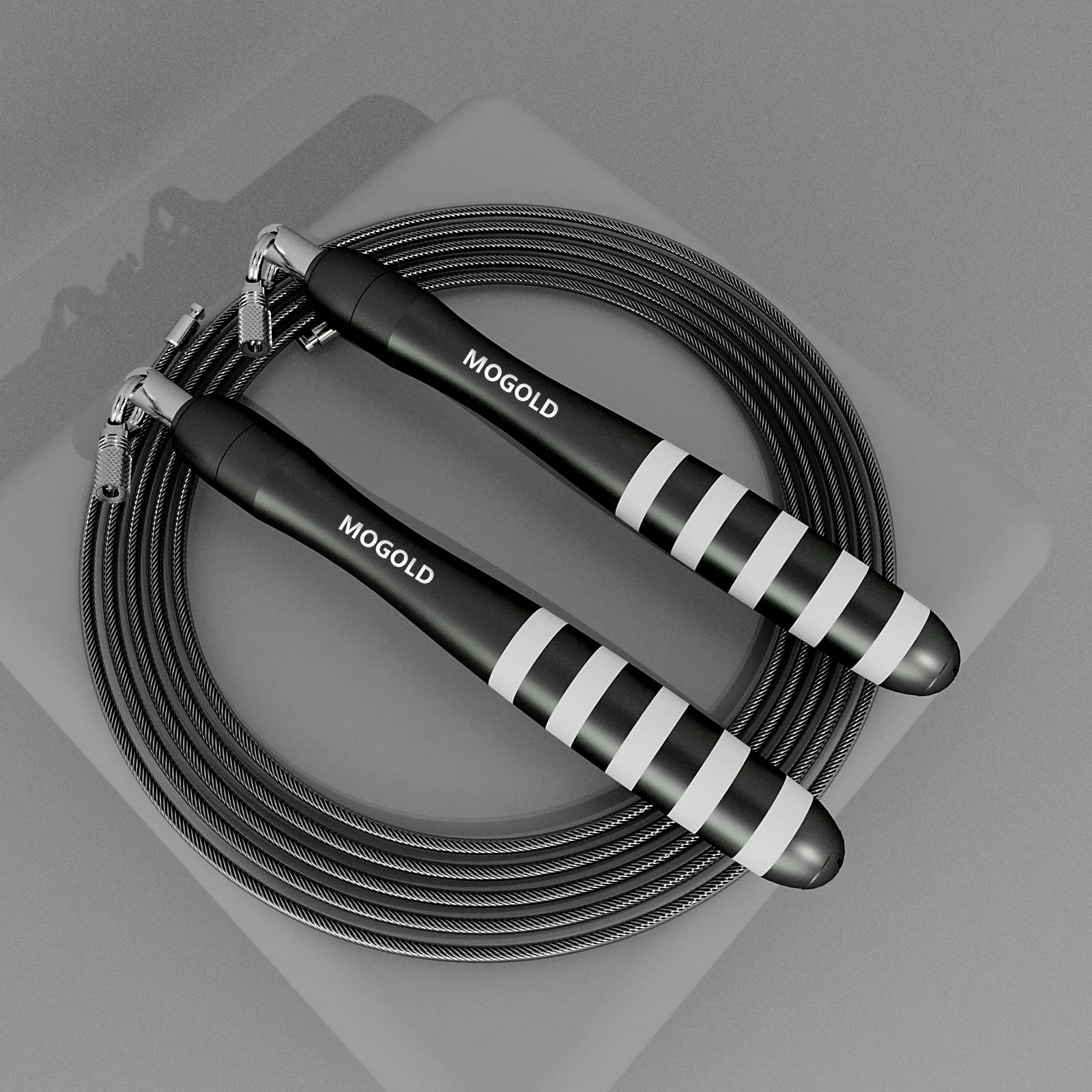 Steel Wire Speed Jump Rope – Adjustable Cross Training Fitness Skipping Rope