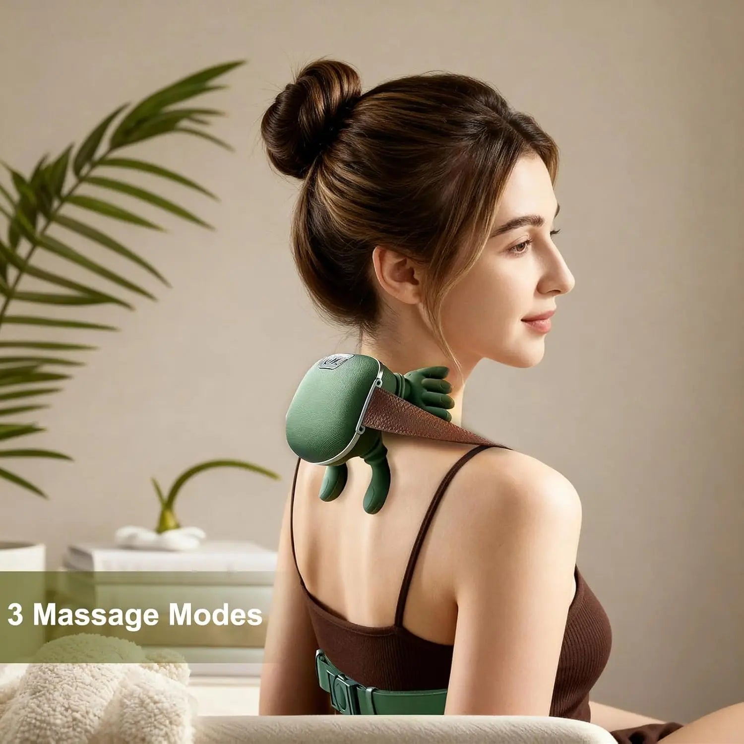Electric Neck & Shoulder Massager – Wireless Back & Shoulder Kneading Massage Shawl for Pain Relief