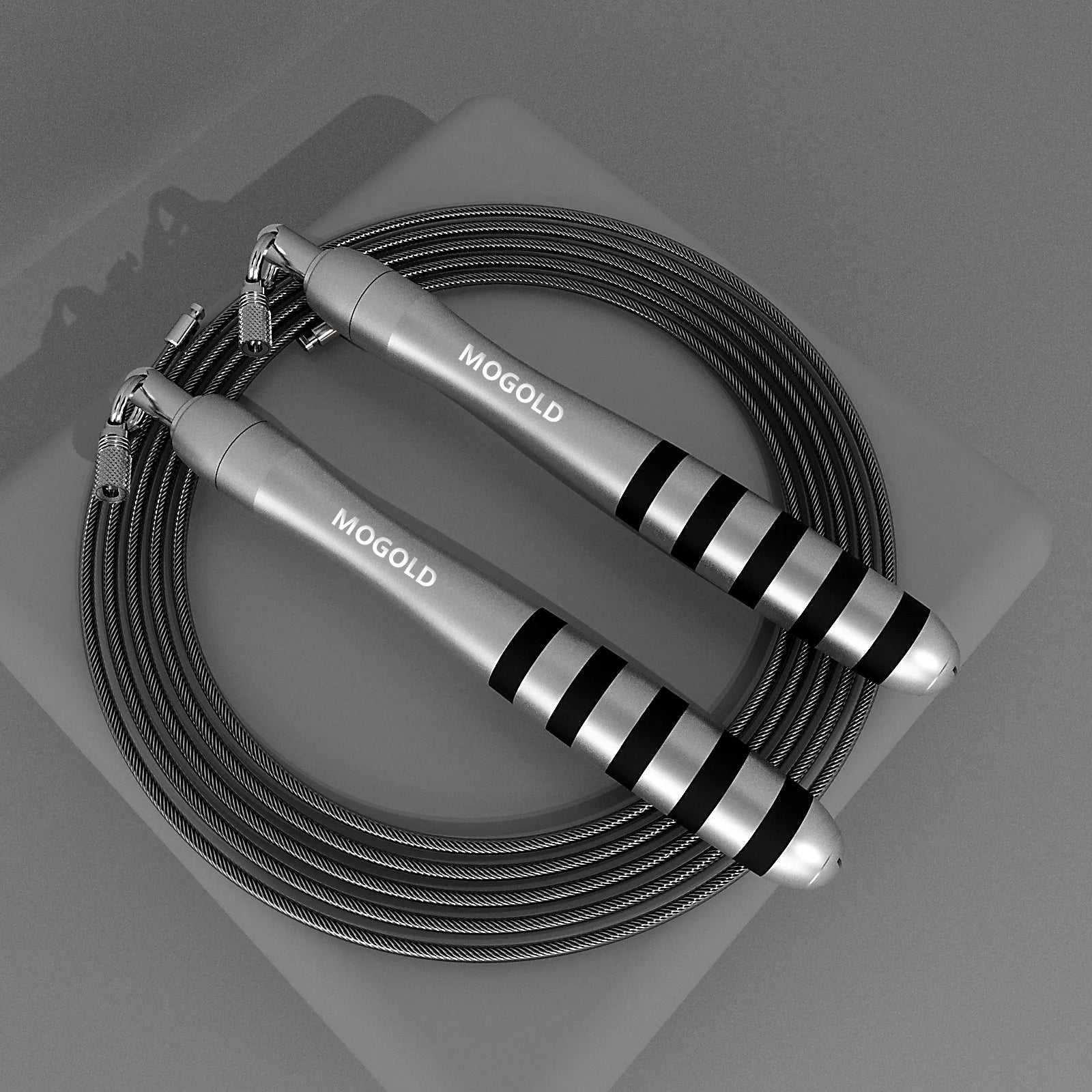 Steel Wire Speed Jump Rope – Adjustable Cross Training Fitness Skipping Rope