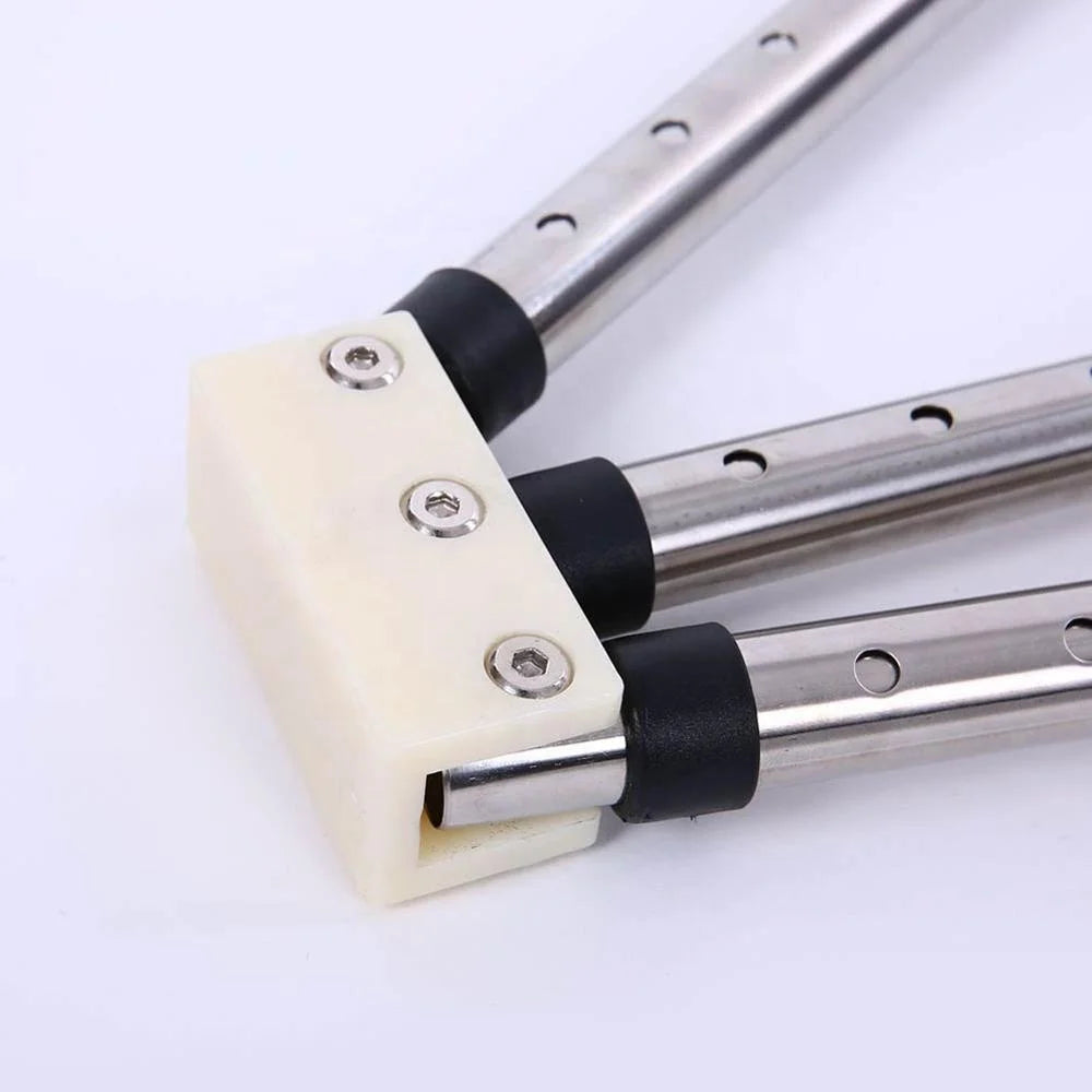 3 Bar Adjustable Leg Stretcher – Stainless Steel Split Stretching Machine with 9 Hole Adjustment