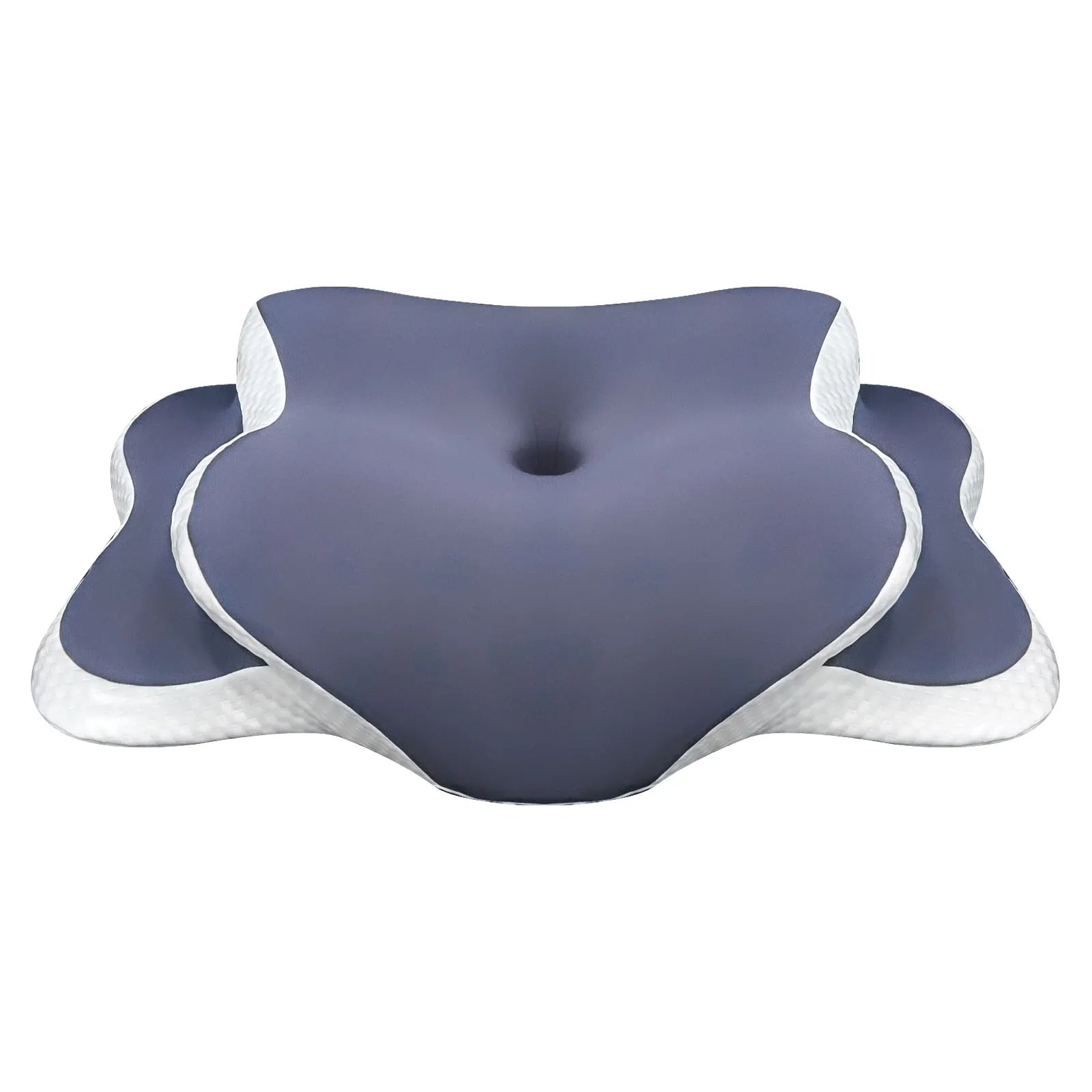 Memory Foam Cervical Pillow for Neck Pain Relief Ergonomic Orthopedic Contour Pillow for Side, Back & Stomach Sleepers